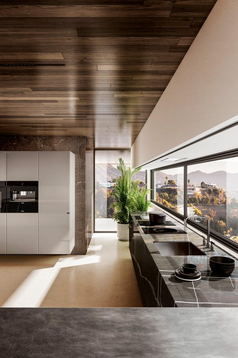 Lago Подвесная линейная кухня 36e8 sun-id-1478702 - Вид №2