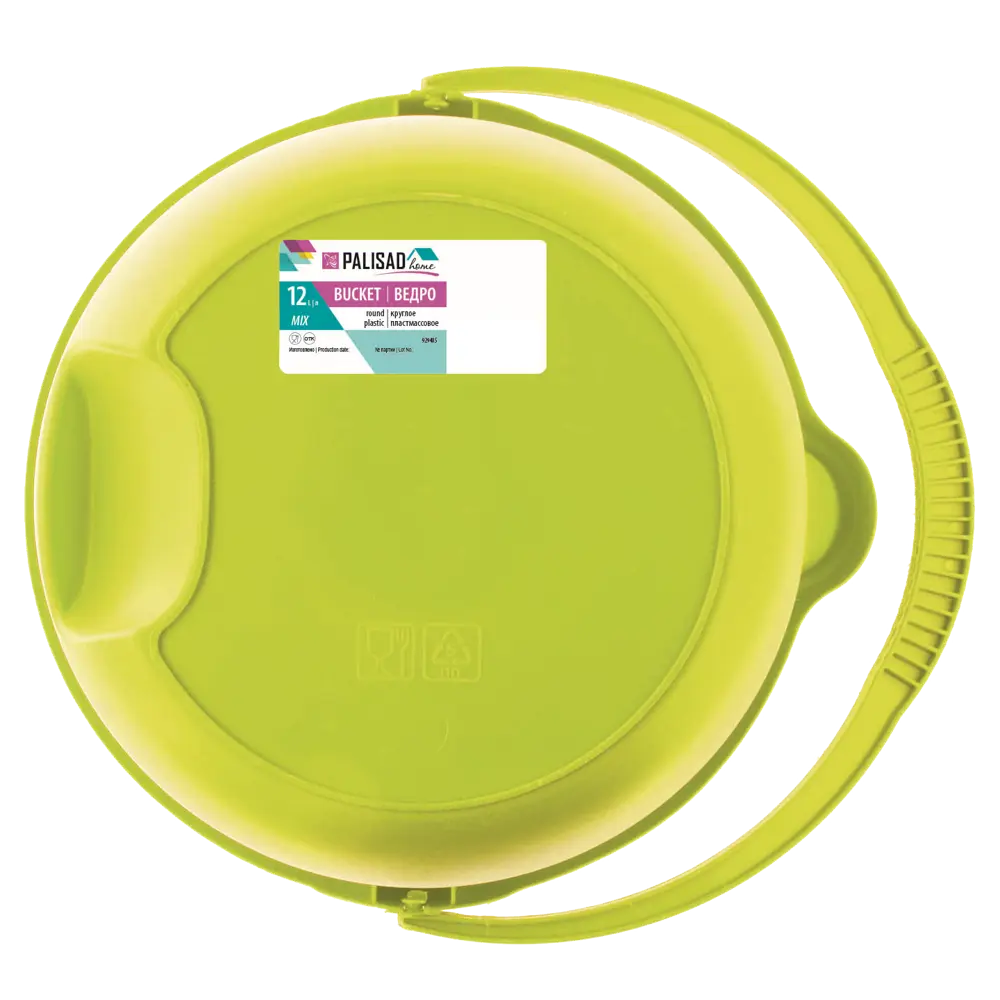 Ведро круглое Palisad 12 л пластик Santreyd STLM-2038601 - Вид №5