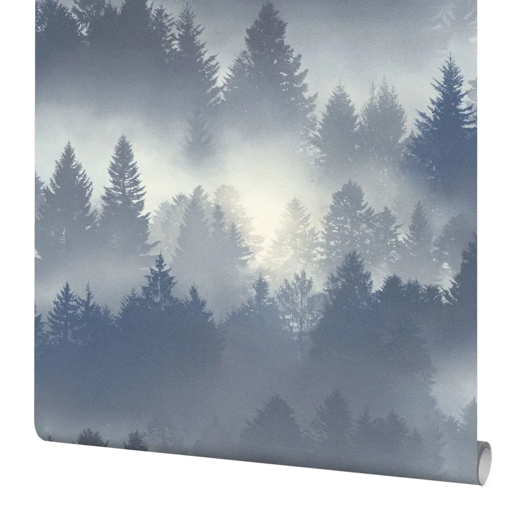 Обои флизелиновые «Лес» RA 860832  цвет синий 0.53х10.05 м Rasch b.b home passion STLM-2065908