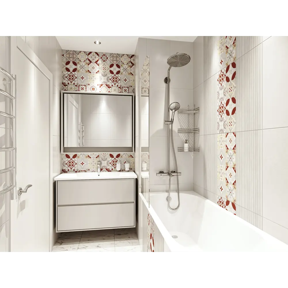 Плитка настенная «Пэтчворк» 30х60 см 1.62 м² BELANI STLM-2116913 - Вид №4