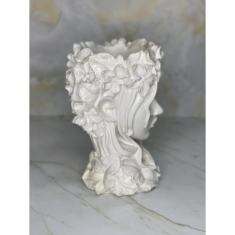 Ваза для цветов Адель гипс белый Santreyd STLM-2010980 - Вид №9