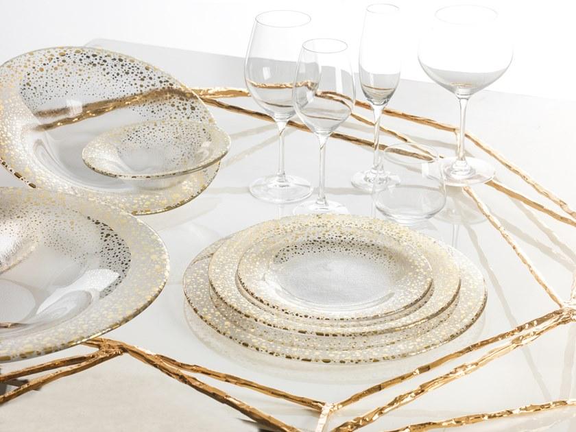 IVV Украшенная стеклянная сервировочная тарелка Sparkling 776.120 - Вид №3