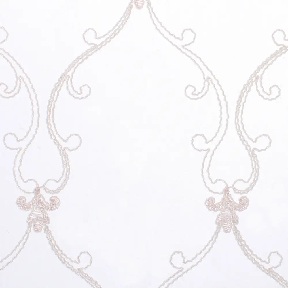 Тюль с вышивкой Корд сетка 290 см цвет розовый ELIT HOME STLM-2078625