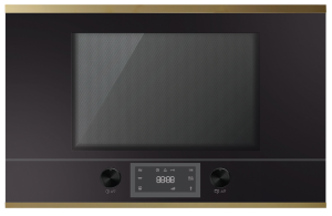 9256099 Встраиваемая микроволновая печь Kuppersbusch ML 6330.0 S4 Gold черный