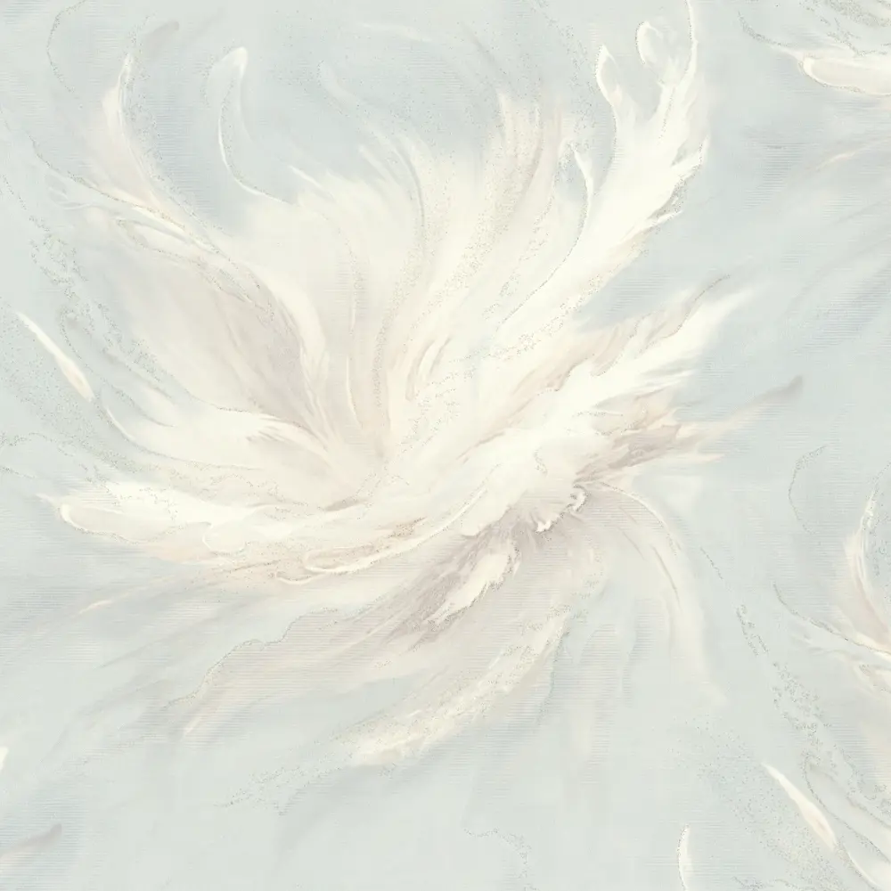 Обои флизелиновые Euro Decor Flora серые с цветочным рисунком 1.06 м 89437888 STLM-1580150 - Вид №1