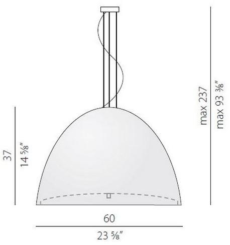 PANZERI Подвесной светильник из дутого стекла Willy sun-id-1440858 - Вид №6