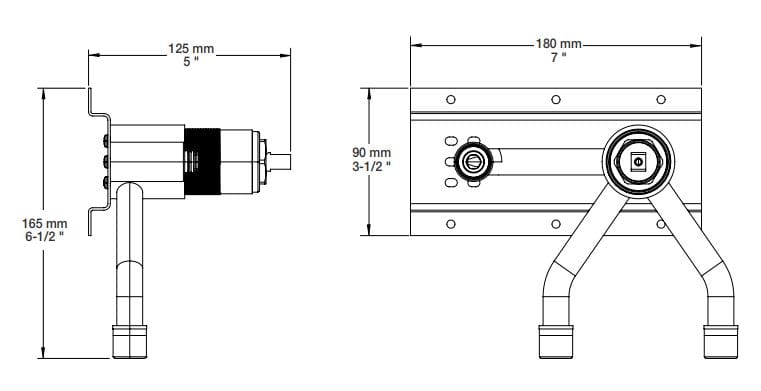 Встраиваемый корпус для смесителя BARIL ROU-1600-03 ARCH-00087888 - Вид №2