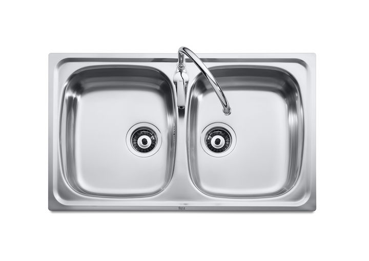 A870510801 мойка из нержавеющей стали с 2 чашами ROCA J  - Вид №1