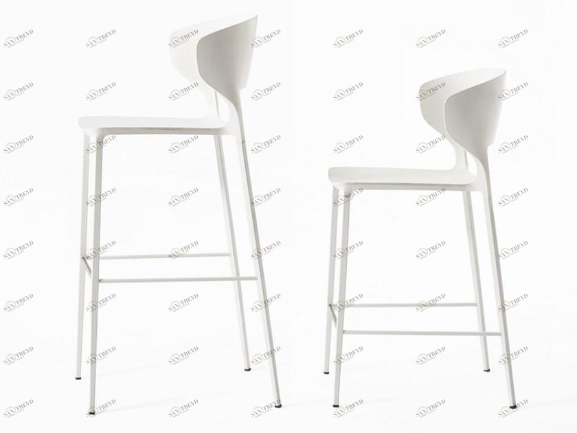 Desalto Табурет из полиуретана с подставкой для ног Koki sun-id-1464582