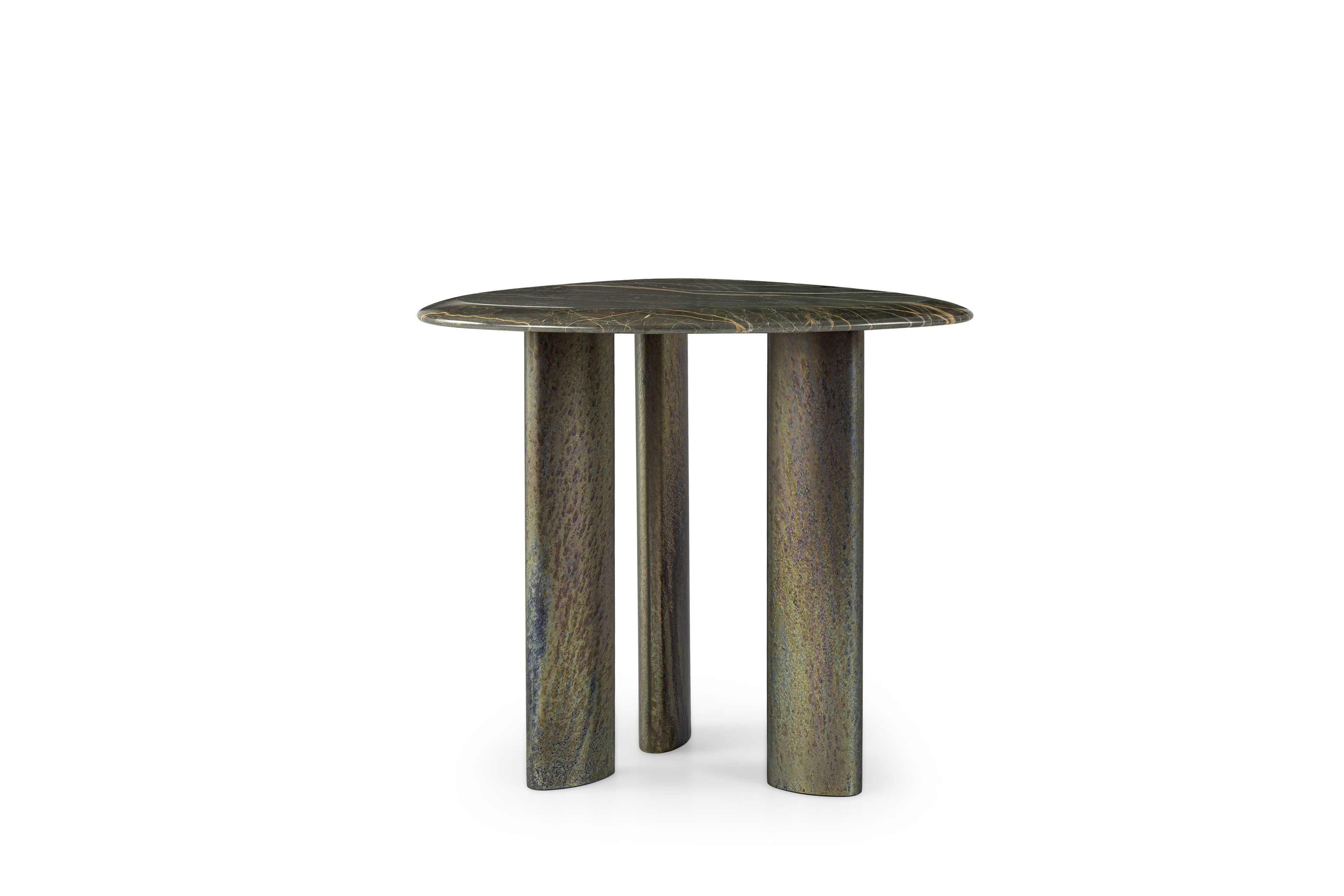 Журнальный столик из дерева и мрамора для гостиной Borzalino EGEO ARCH-00054382 - Вид №11