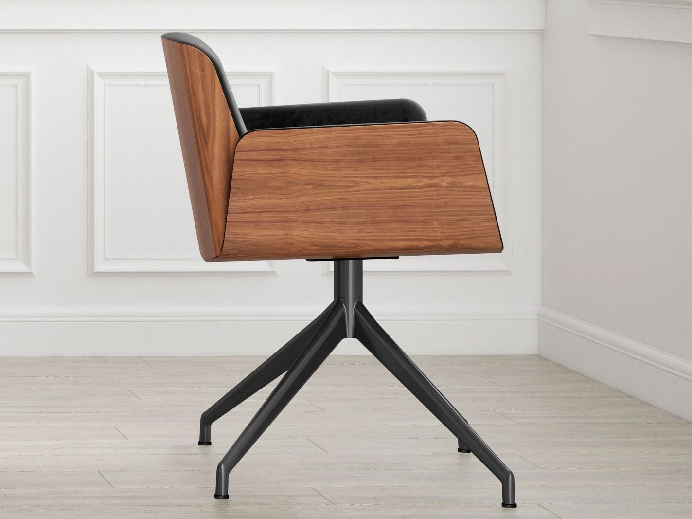 Стул на насесте с подлокотниками Punt HUG ARCH-00143403 - Вид №1