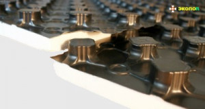 2102 Плита пенополистирольная для теплого пола «Экопол» Valtec 1100 x 800 x 38 мм