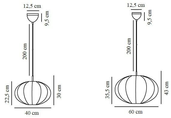 Ткань подвесной светильник Nordlux Aeron ARCH-00094234 - Вид №5