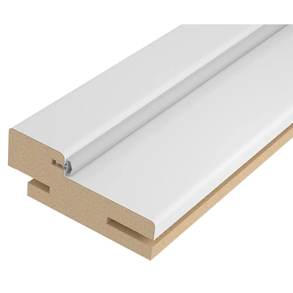 Коробочный брус телескопический Лацио 2060x70x28 мм эмаль цвет белый BELWOODDOORS STLM-2170075