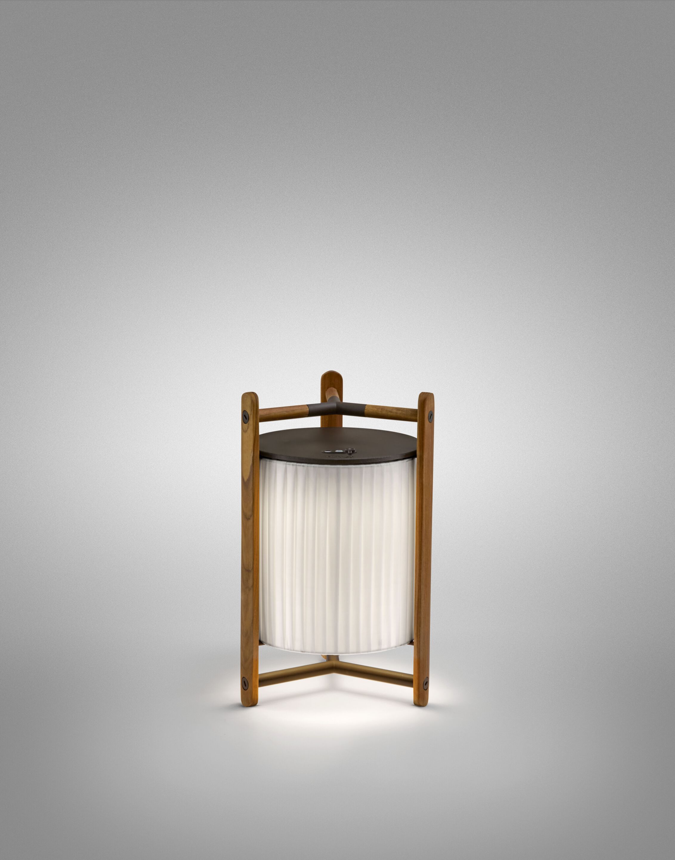 USB зарядка деревянная светодиодная настольная лампа Bover Kando ARCH-00059207 - Вид №12