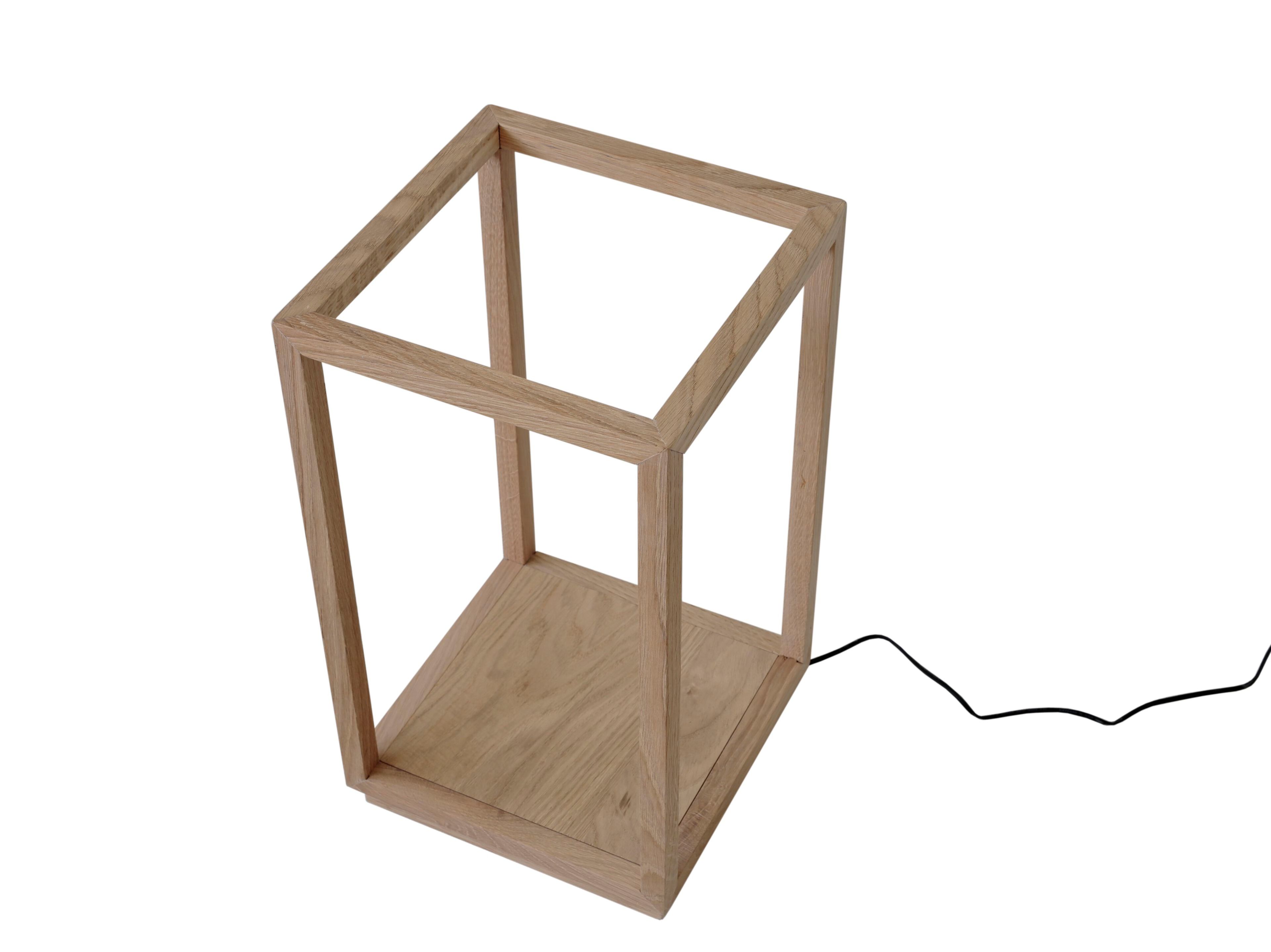 Напольная лампа из дуба Deodara Световой короб ARCH-00102430 - Вид №2