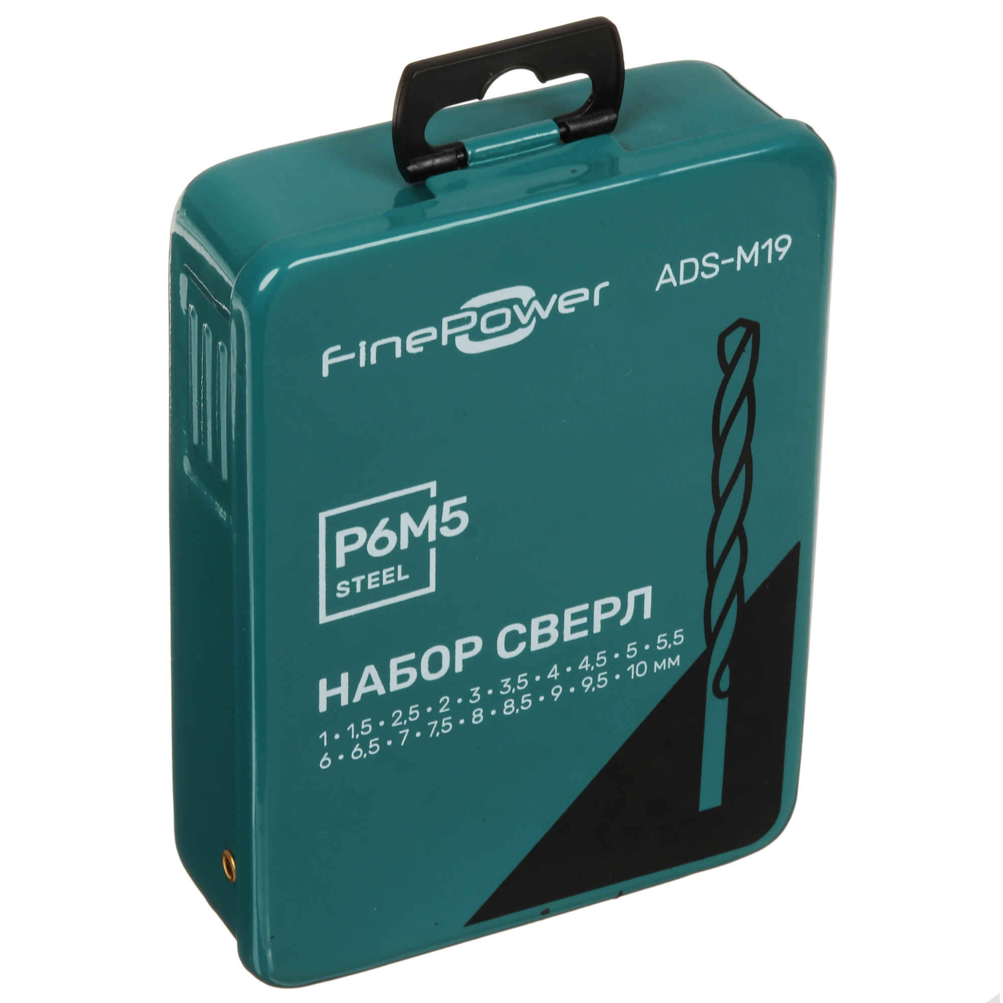 Набор сверл Finepower ADS-M19 5469304 STDN-0089180 - Вид №2