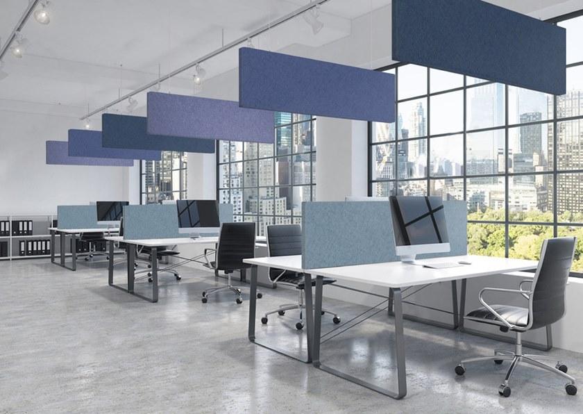 Slalom Звукопоглощающая перегородка из полиэфирного волокна Tailor made sun-id-1346014 - Вид №1