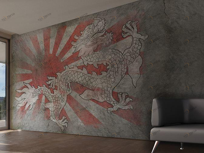 GLAMORA Обои с эффектом стены Fancy sun-id-1403274