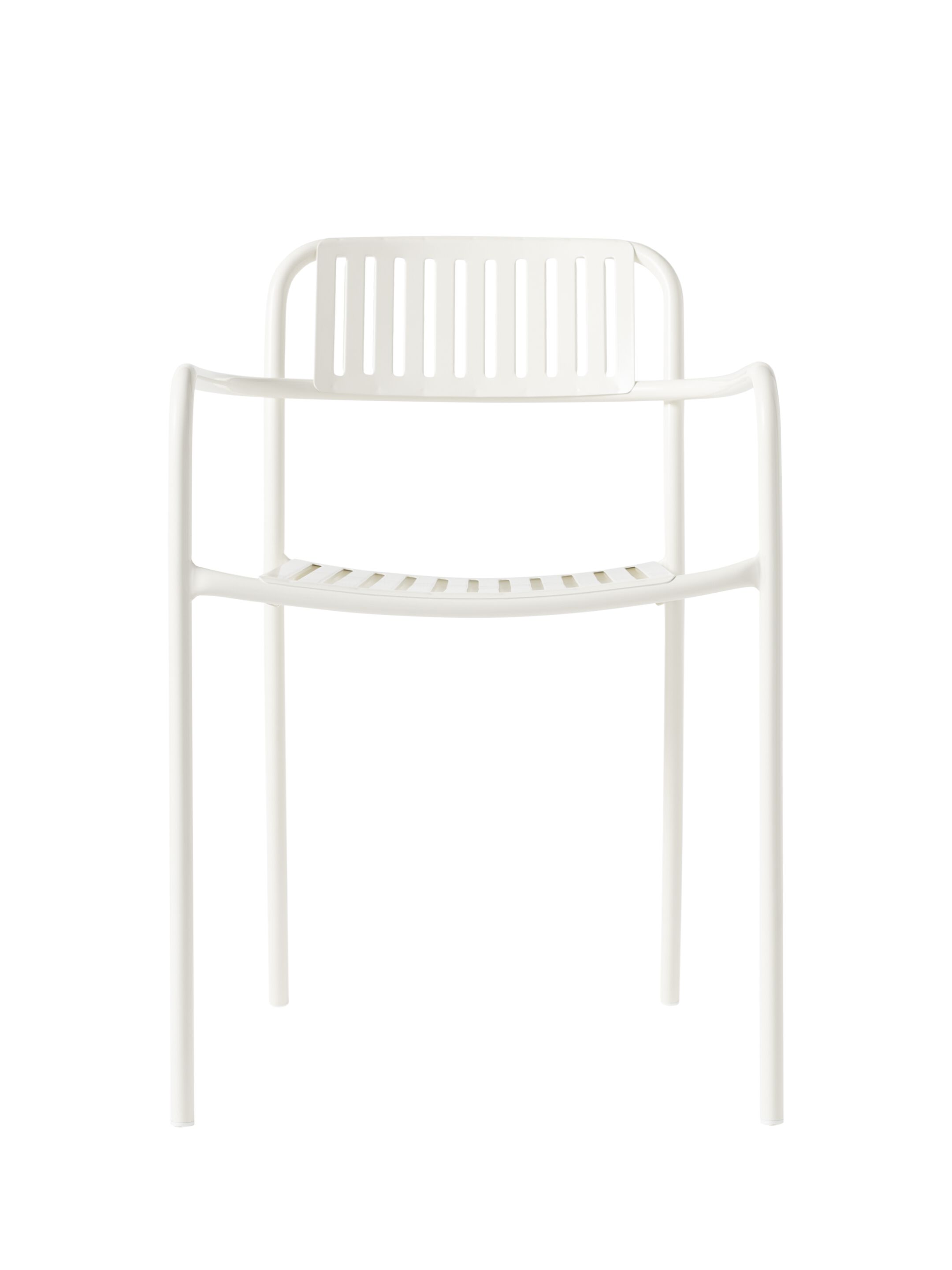 Садовый стул из нержавеющей стали с подлокотниками Tolix ARCH-00034312 - Вид №1