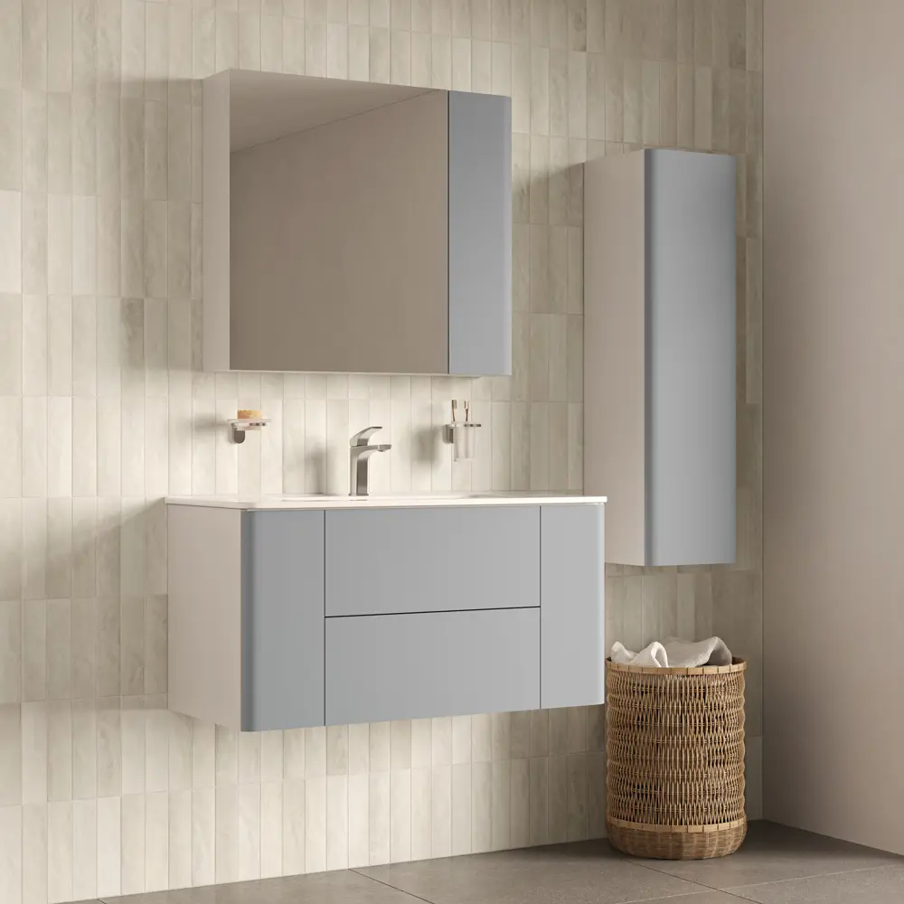 Корпус тумбы подвесной Iddis Lahta LAH10W0i95 50x98.4x43.3 см цвет белый STLM-2077600 - Вид №6