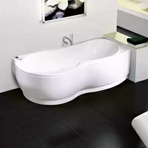 Ванна Standard Novellini VENUS с набортным смесителем и боковой панелью