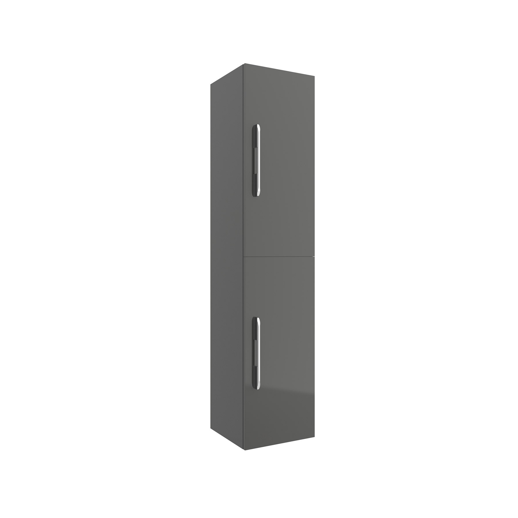 26818 SALGAR Колонна АЛЬЯНС 1600 2-дверная GLOSS GREY 350 x 1600 x 349 мм Глянцевый серый 