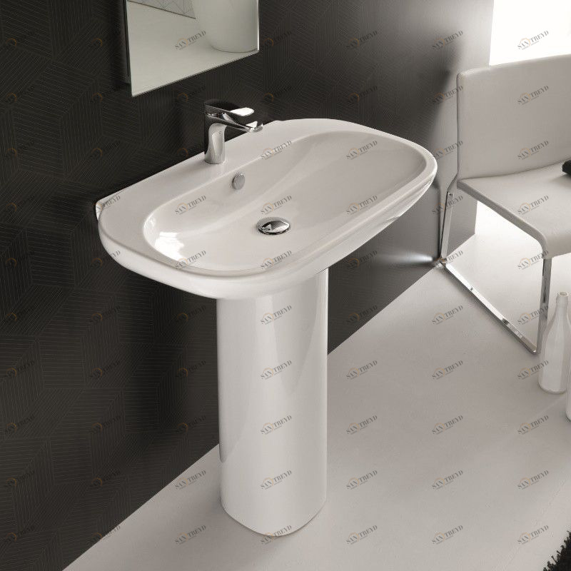 19006 Накладная раковина на столешницу  овальная Ceramica Hidra ABC