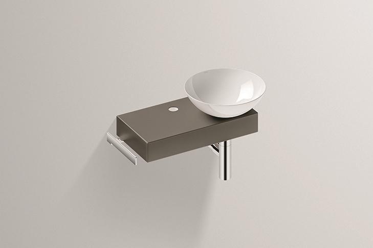 5257000084 Умывальник с тумбой, wp.pn2, белая, proshield, глазурованная Alape серия PN (Piccolo Novo) 