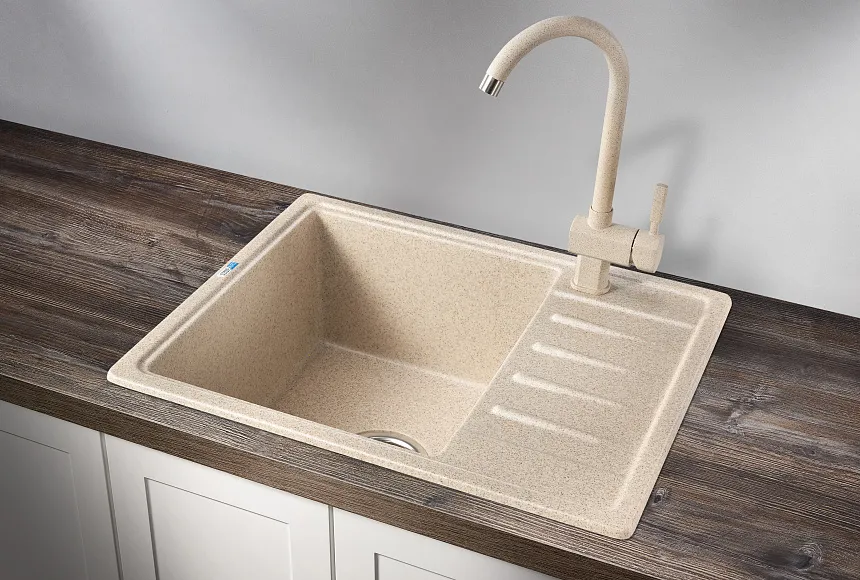 5803, КЛАССИК, кухонная мойка, СтандАРТ кварц GRANULA Standart 5803-ST05