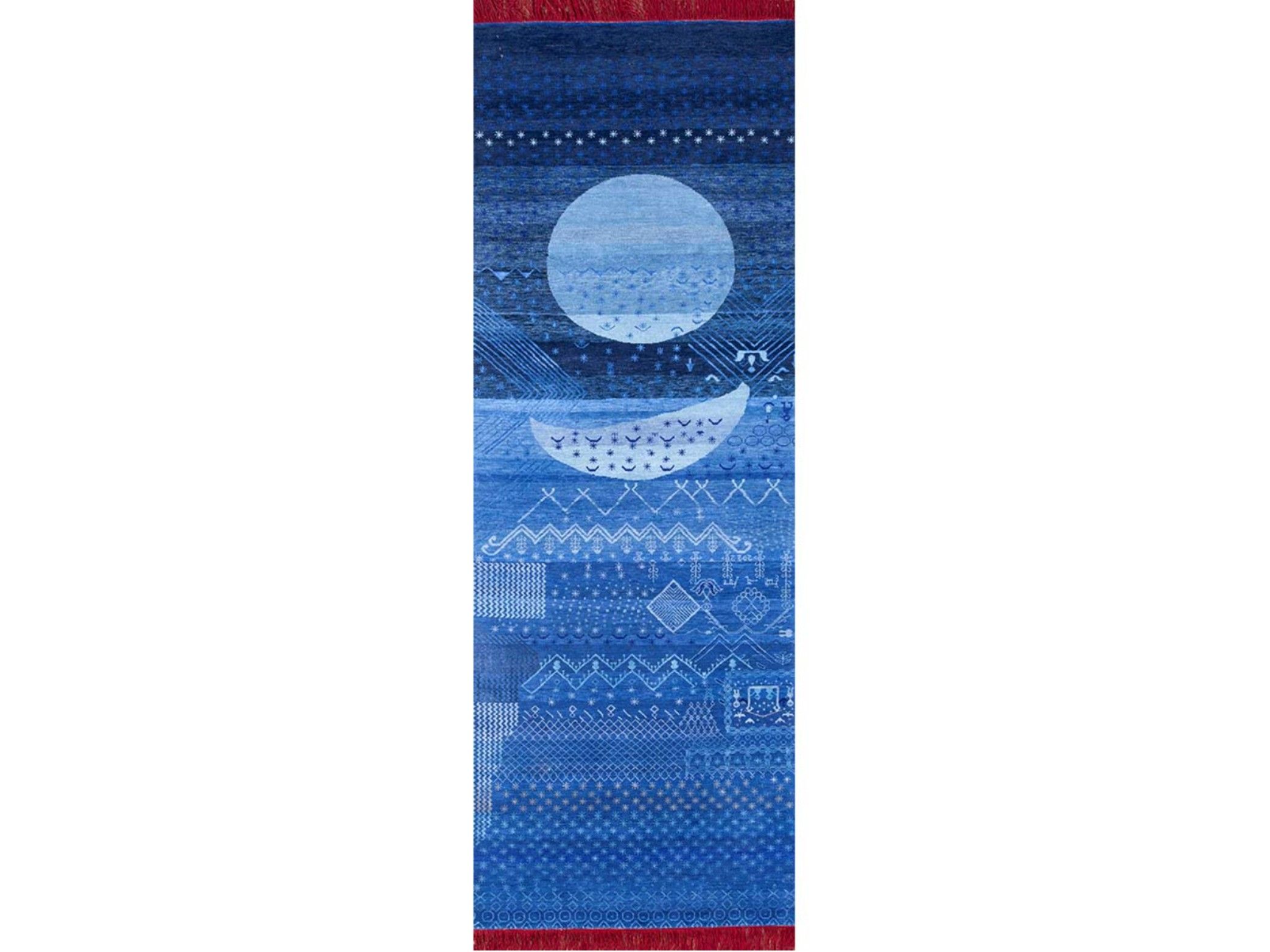 Шерстяной ковер ручной работы с прямоугольным рисунком Jaipur Rugs Brahmaand-A Cosmic Affair ARCH-00047640