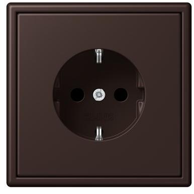 JUNG Пластиковая электрическая розетка Ls 990 les couleurs® le corbusier sun-id-1370154 - Вид №8