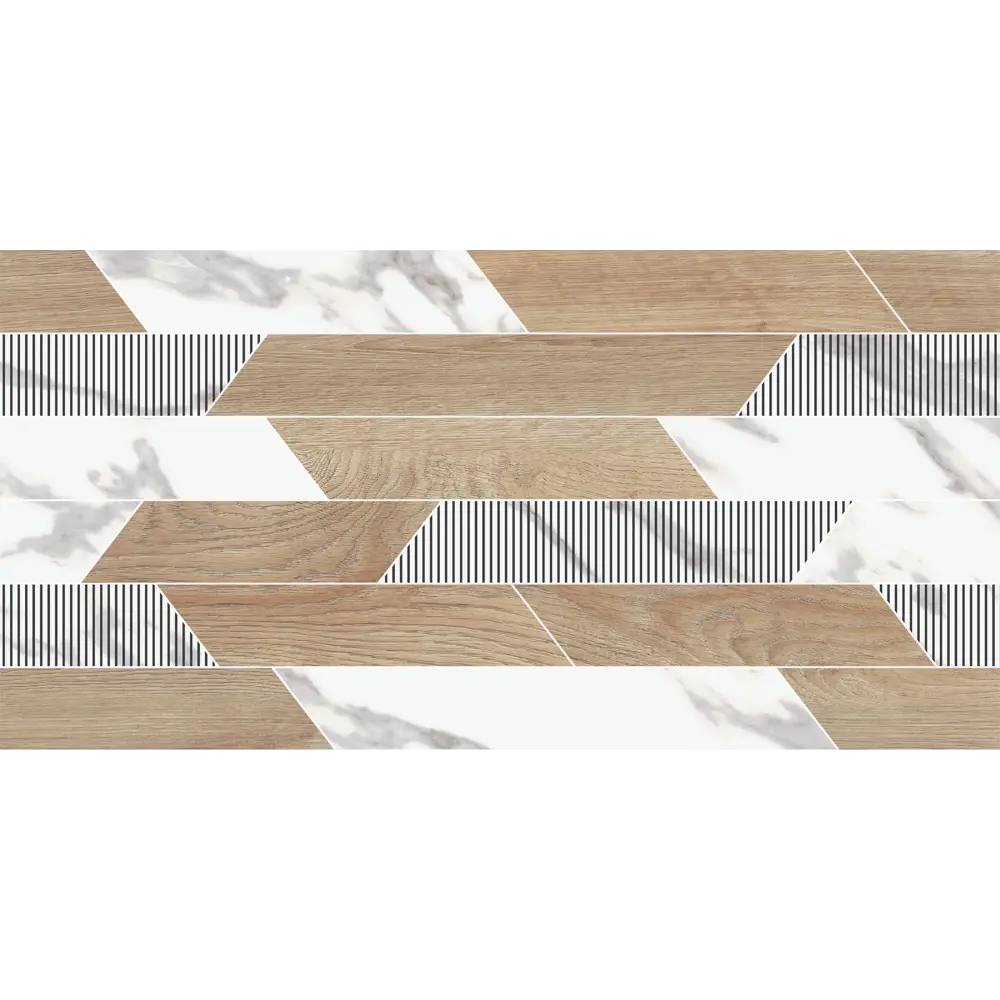 LB CERAMICS Калакатта - керамогранит с мраморным узором 30x60 см 88297614 STLM-0077484 - Вид №1