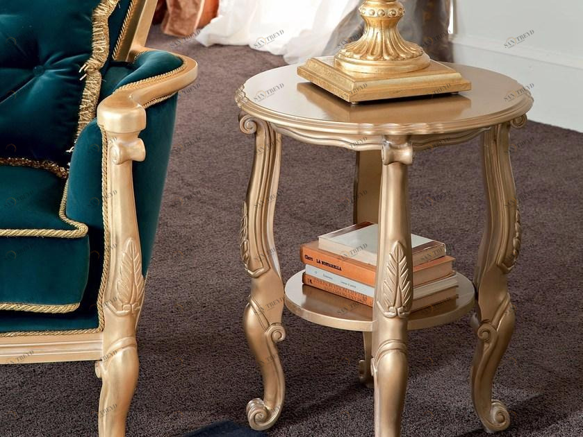 Modenese Gastone Круглый сервисный столик с журнальной стойкой Bella vita sun-id-1462115