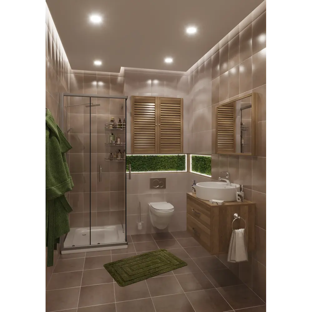 Раковина накладная Salsa Basin, керамика, 44 см, цвет белый Santreyd STLM-2040642 - Вид №3