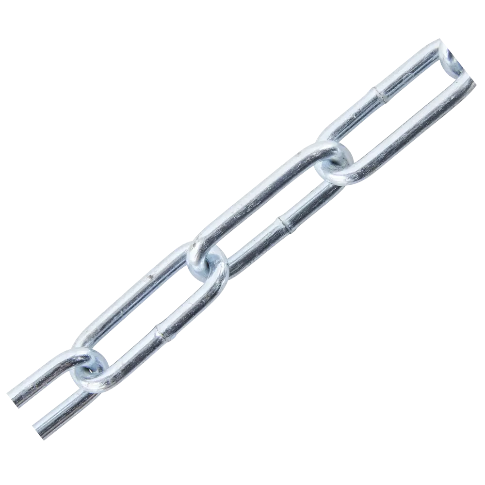 Цепь Standers оцинкованная сталь длинное звено 4 мм 10 м/уп STLM-2146289