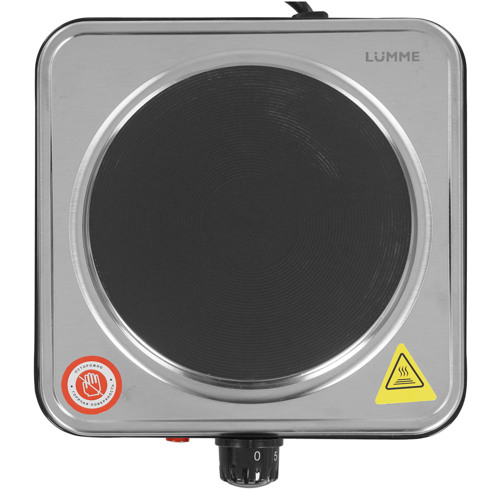 9148469 Плита компактная электрическая LUMME LU-HP3708A черный STDN-0061114
