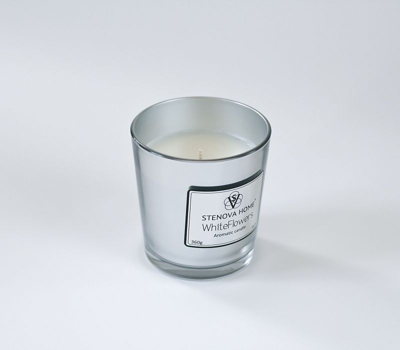 Victoria Stenova 811022 Ароматическая свеча White Flowers  - Вид №4