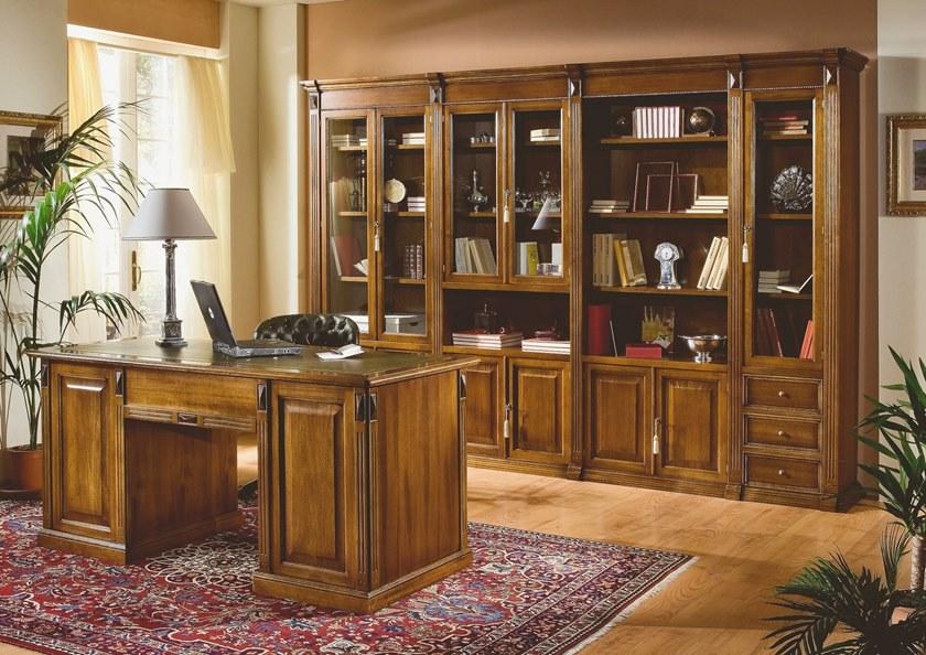 SCAPPINI & C Прямоугольный деревянный стол с ящиками 35th anniversary 320-320/200 - Вид №1