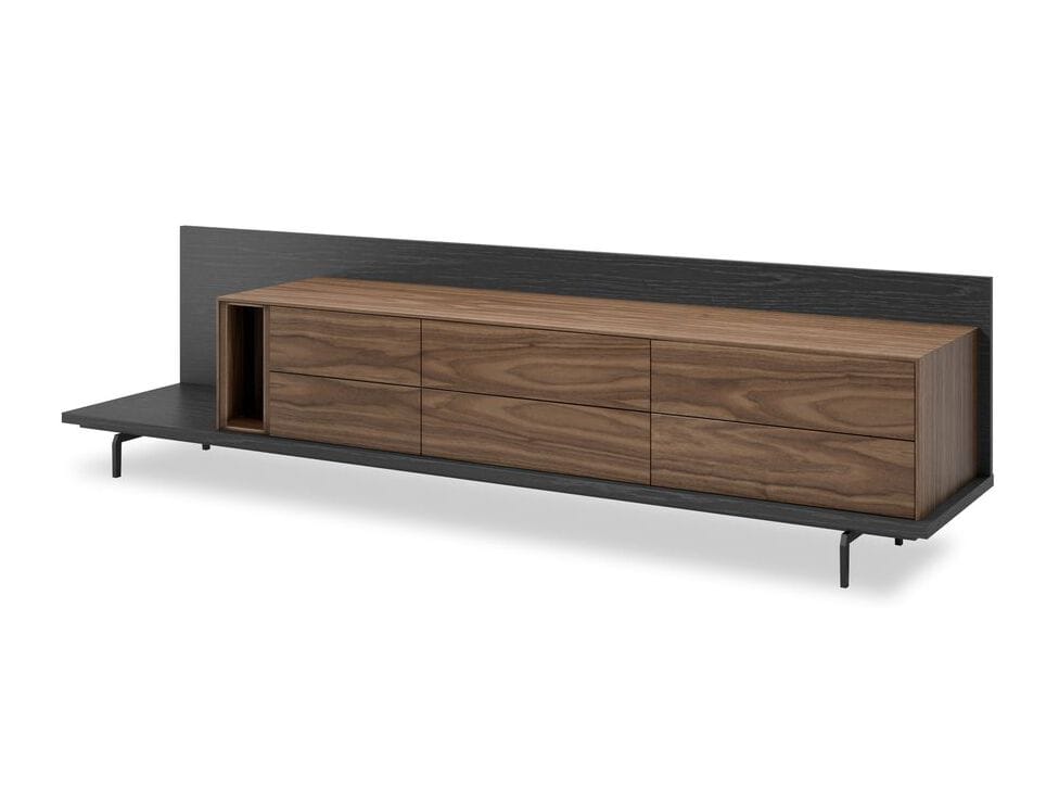 Деревянный шкаф для телевизора с ящиками Hurtado Evolution ARCH-00151075