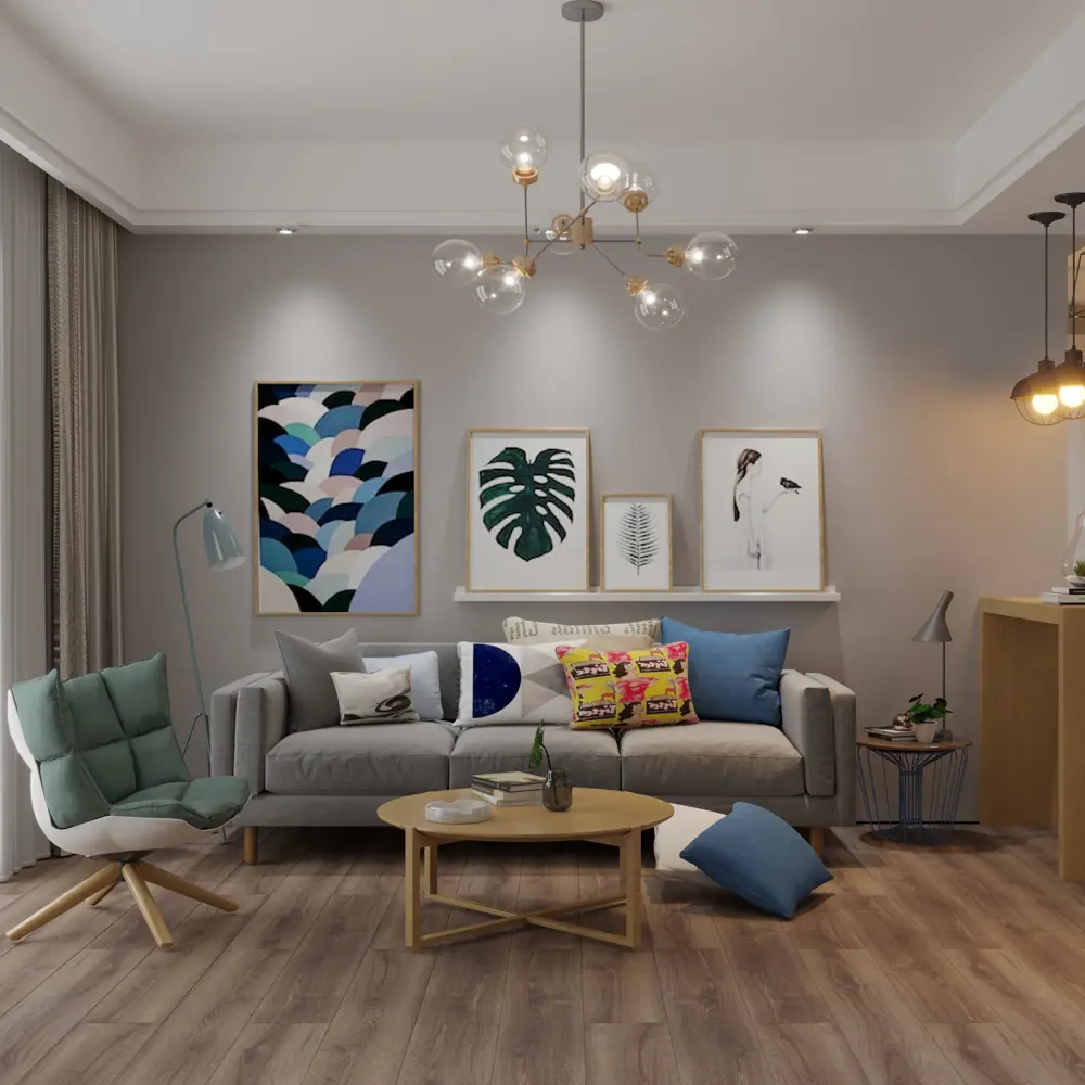 Ламинат «Дуб Ингвар» 33 класс толщина 8 мм с фаской 2.153 м² 84721308 STLM-2109045 ARTFLOOR 