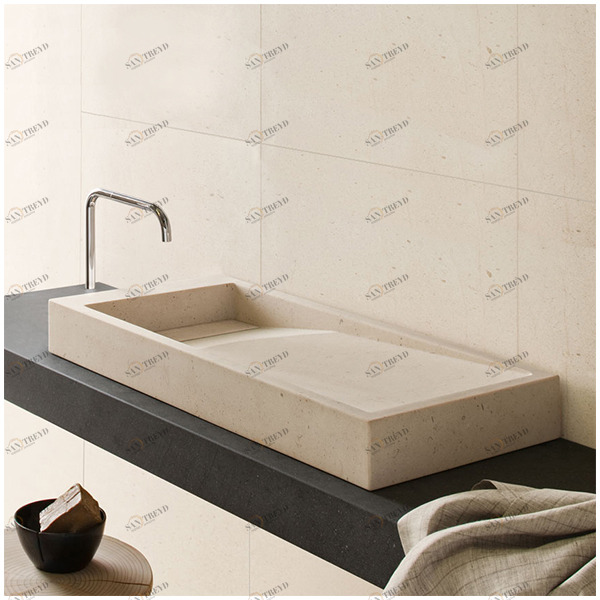 INK012 Накладная раковина на столешницу  овальная Neutra Design 