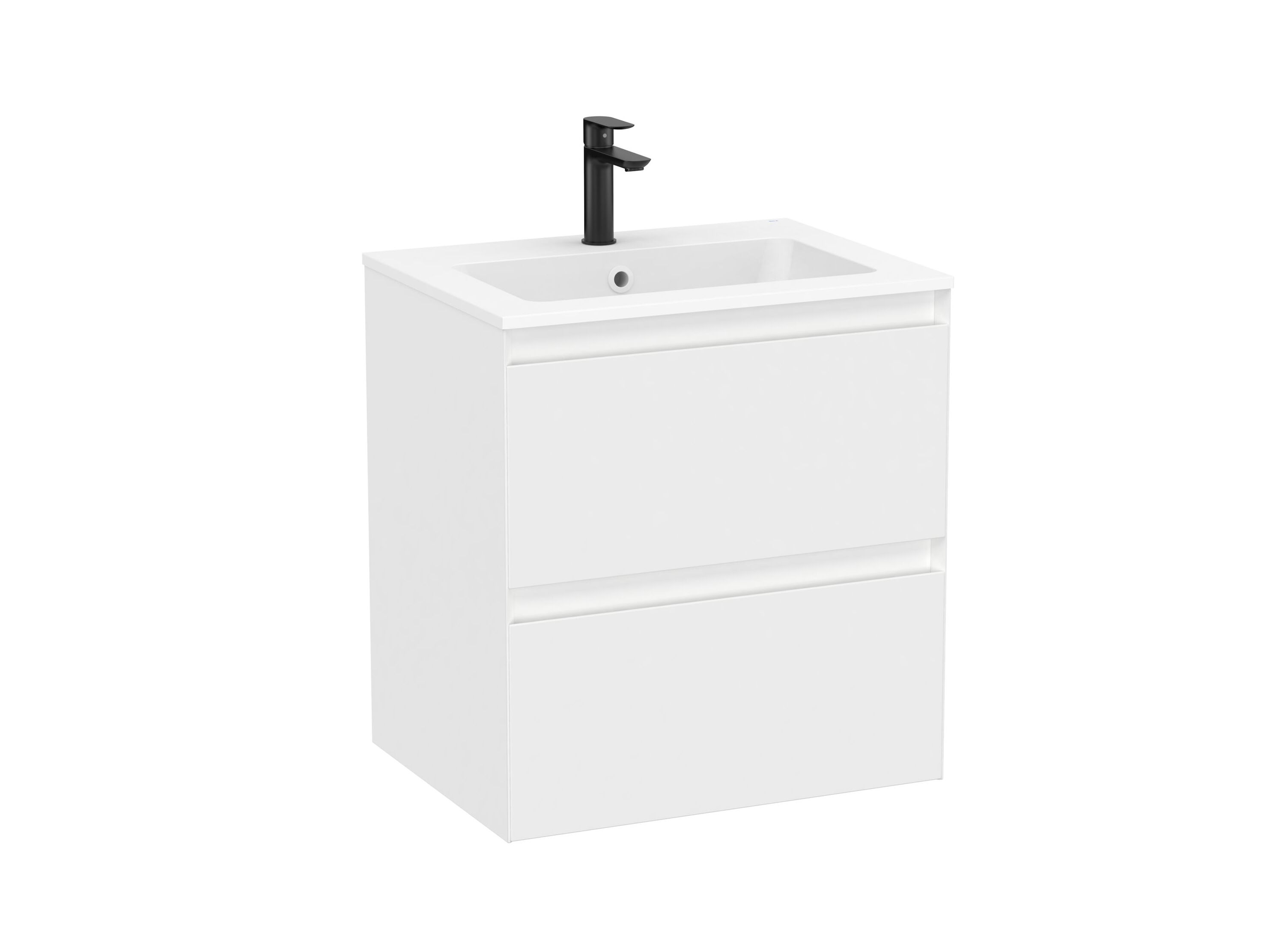 Деревянный шкаф для умывальника с ящиками со встроенной раковиной Roca UNIK 85193 ARCH-00071852 - Вид №14