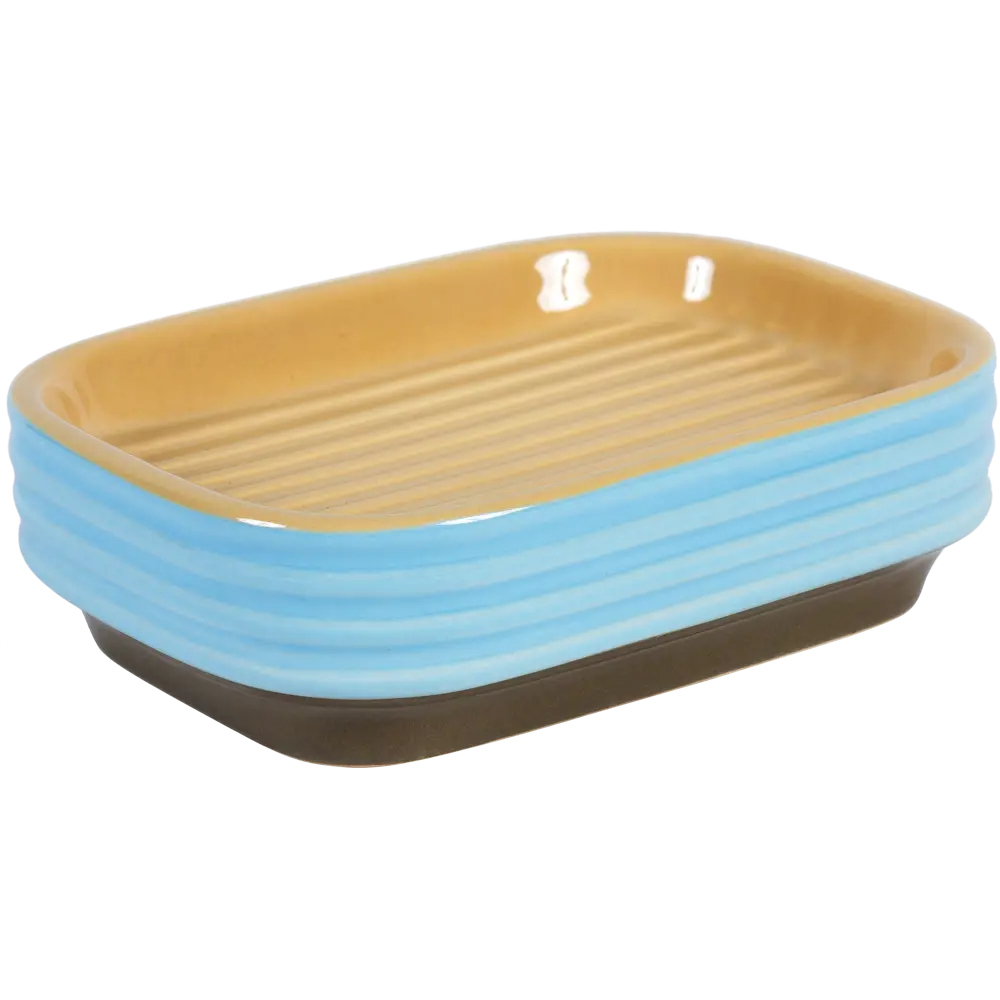 Мыльница Paul керамика цвет бежевый PRIMANOVA STLM-2077511