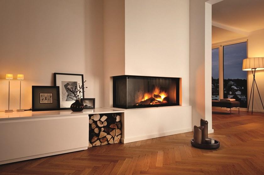 RÜEGG Угловой стальной дровяной камин с панорамным остеклением Classic line sun-id-1401982 - Вид №17