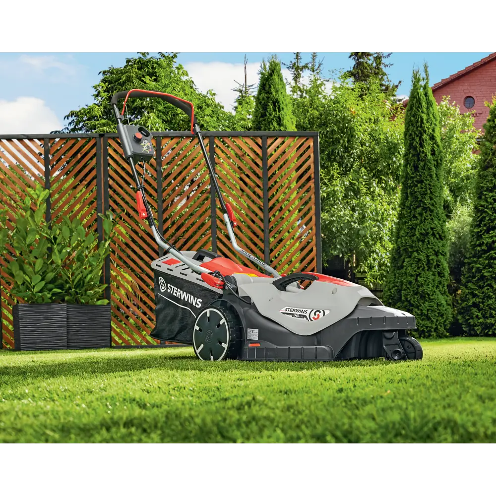 Газонокосилка электрическая Sterwins ELM2-36P-3W.4 1400 Вт 36 см STLM-2121290 - Вид №16