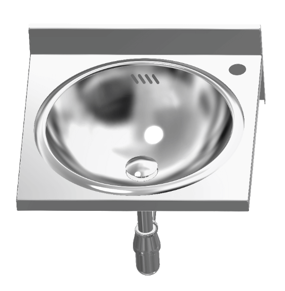 3-010.1  Раковины подвесные Public Steel 