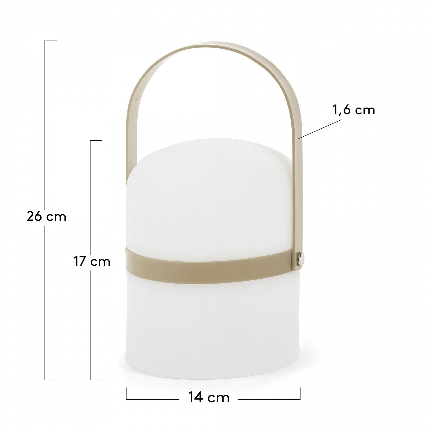 063817 Настольная лампа Lame Led La Forma Ridley  - Вид №2
