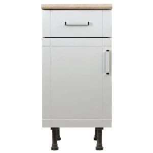Шкаф напольный Тортора-3 40х86х60 см МДФ цвет серый 82878581 STLM-2154909