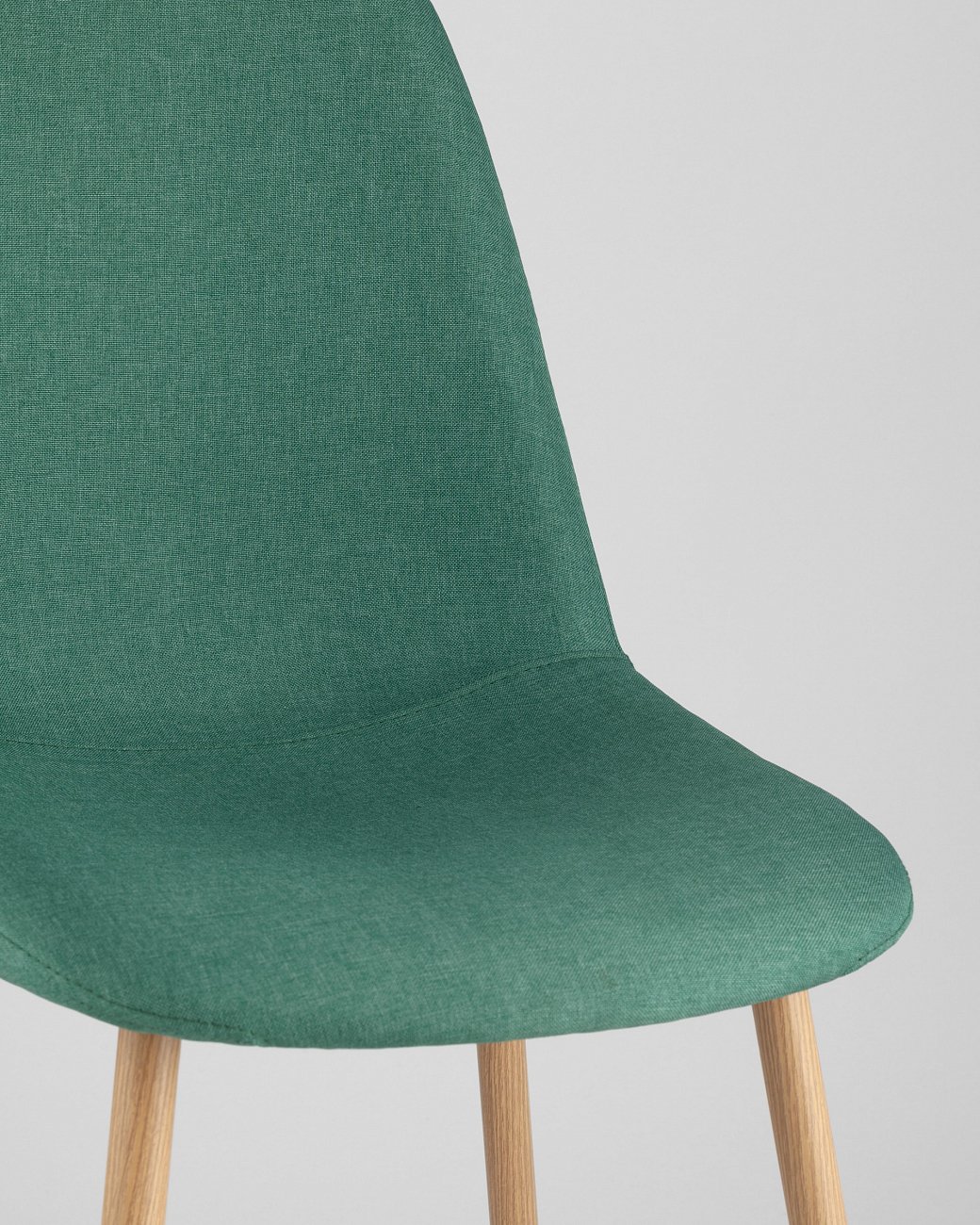 Стул со спинкой зеленый из рогожки "Валенсия" STOOL GROUP ДИЗАЙНЕРСКИЕ, ИНТЕРЬЕРНЫЕ 00-3946159 Зеленый  - Вид №7